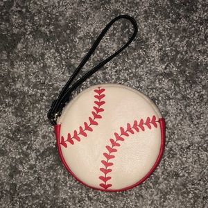 Baseball wristlet
